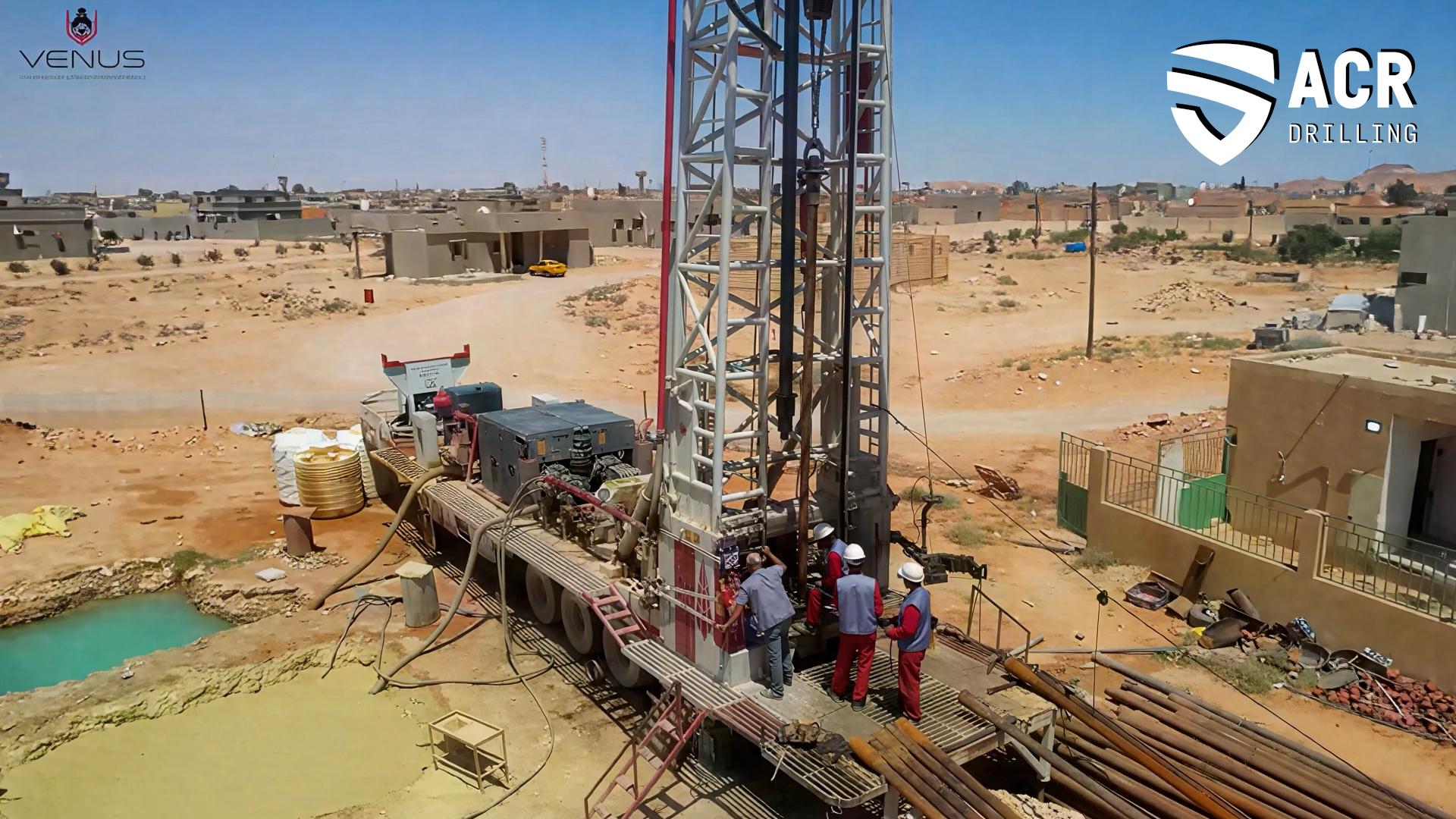 Potência Ininterrupta no Deserto: Máquinas da ACR Drilling em Operação na Líbia!